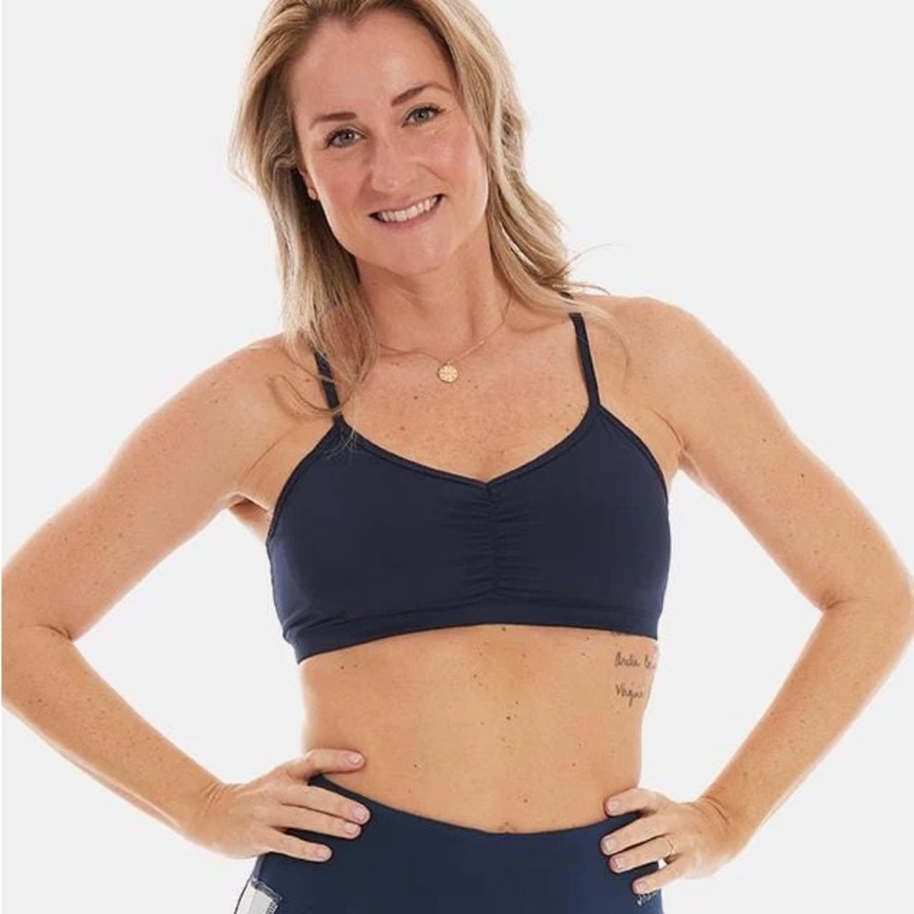 Handful Adjustable Bra in Night Swim Navy